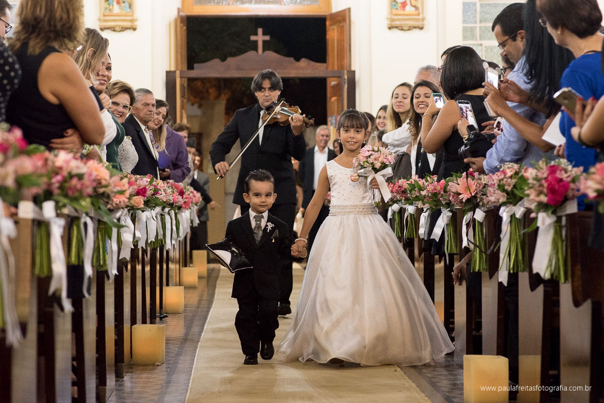 entrada dos pajens no casament