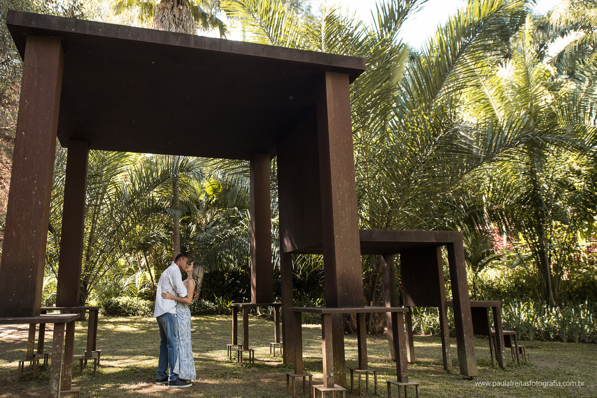 ensaio pre casamento em inhotim minas gerais