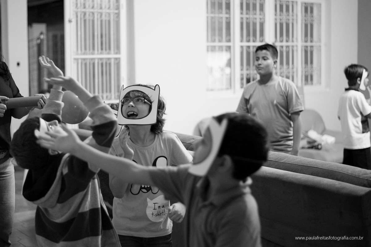 aniversario de menino em casa fin hora da aventura