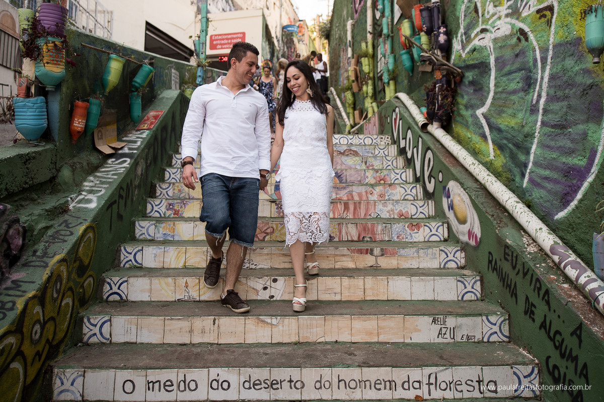 ensaio pre casamento em beco do batman