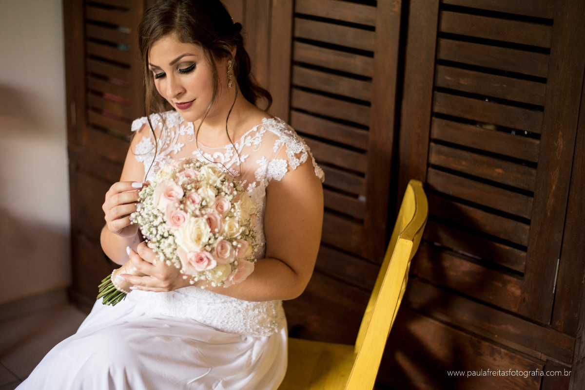 casamento de dia, casamento a tarde com filho na fazenda esperança centro feminino em guaratingueta de thais e renan fotografado por paula freitas fotografia