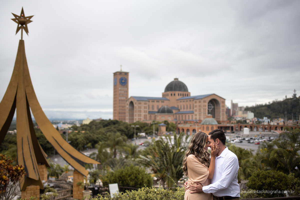 foto na basilica nossa senhora aparecida
