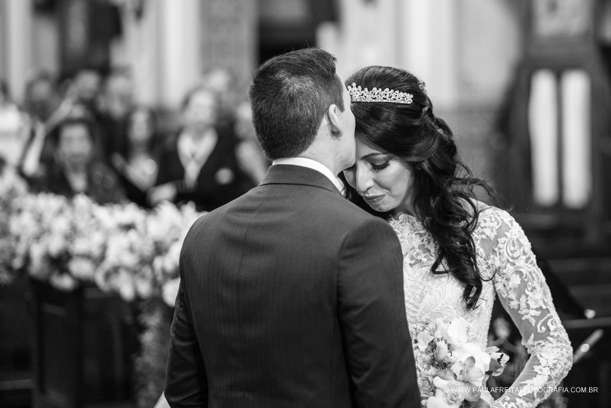 Noivos no altar