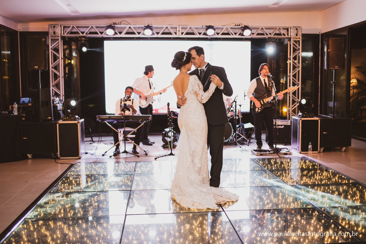 Festa de casamento no Recanto do Bosque