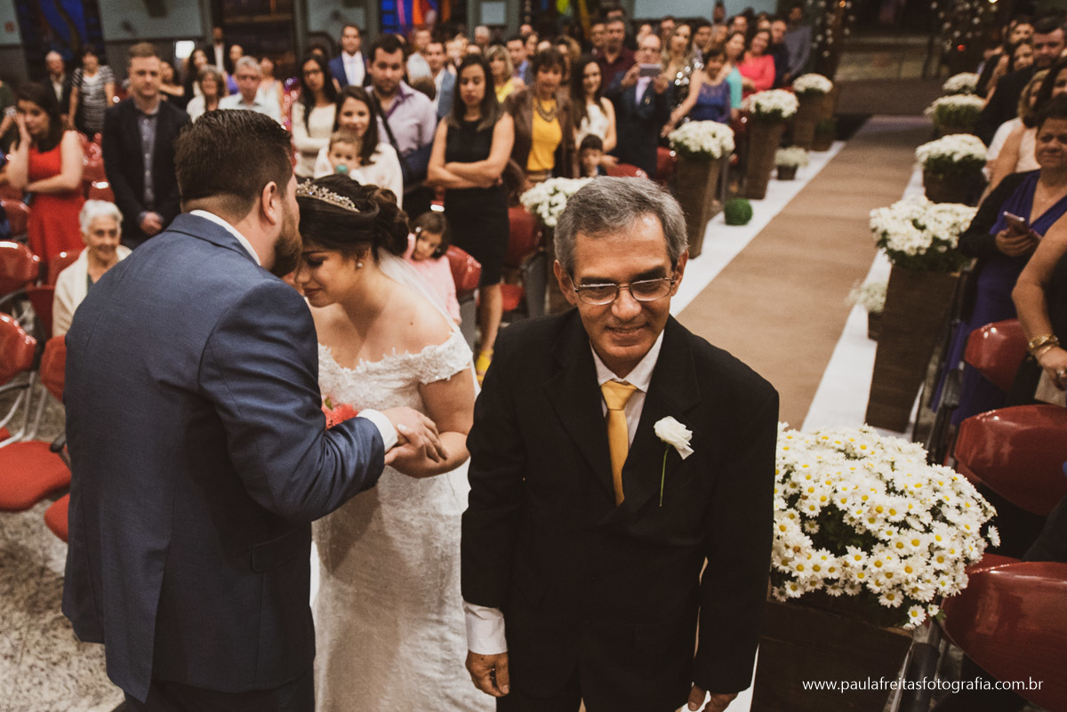 Casamento na Paróquia Espírito Santo, São José dos Campos-SP.