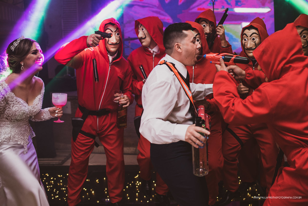 Festa de casamento no Spaço Vip