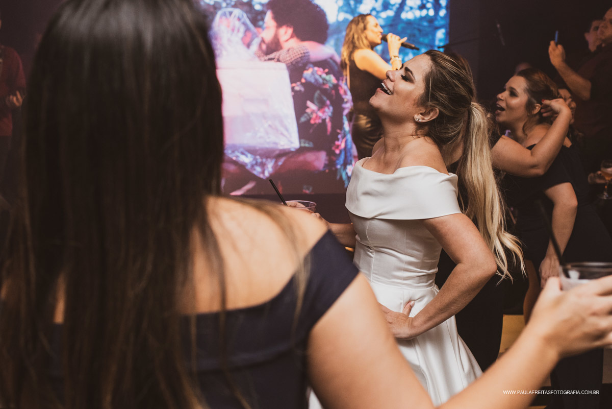 Festa de casamento no Recanto do Bosque