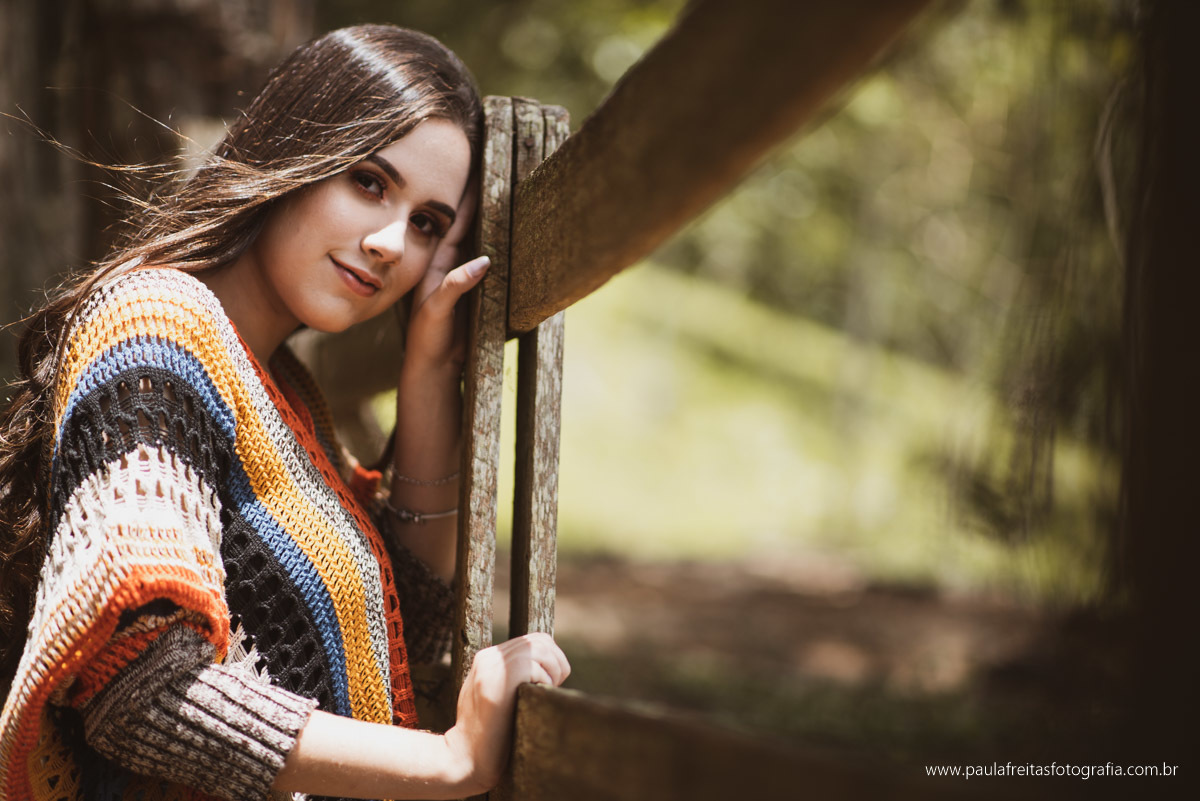 Ensaio de 15 anos no campo 