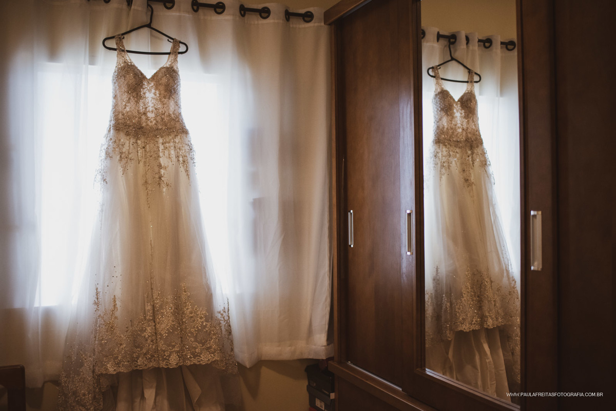 Vestido de noiva em Guarantinguetá - SP