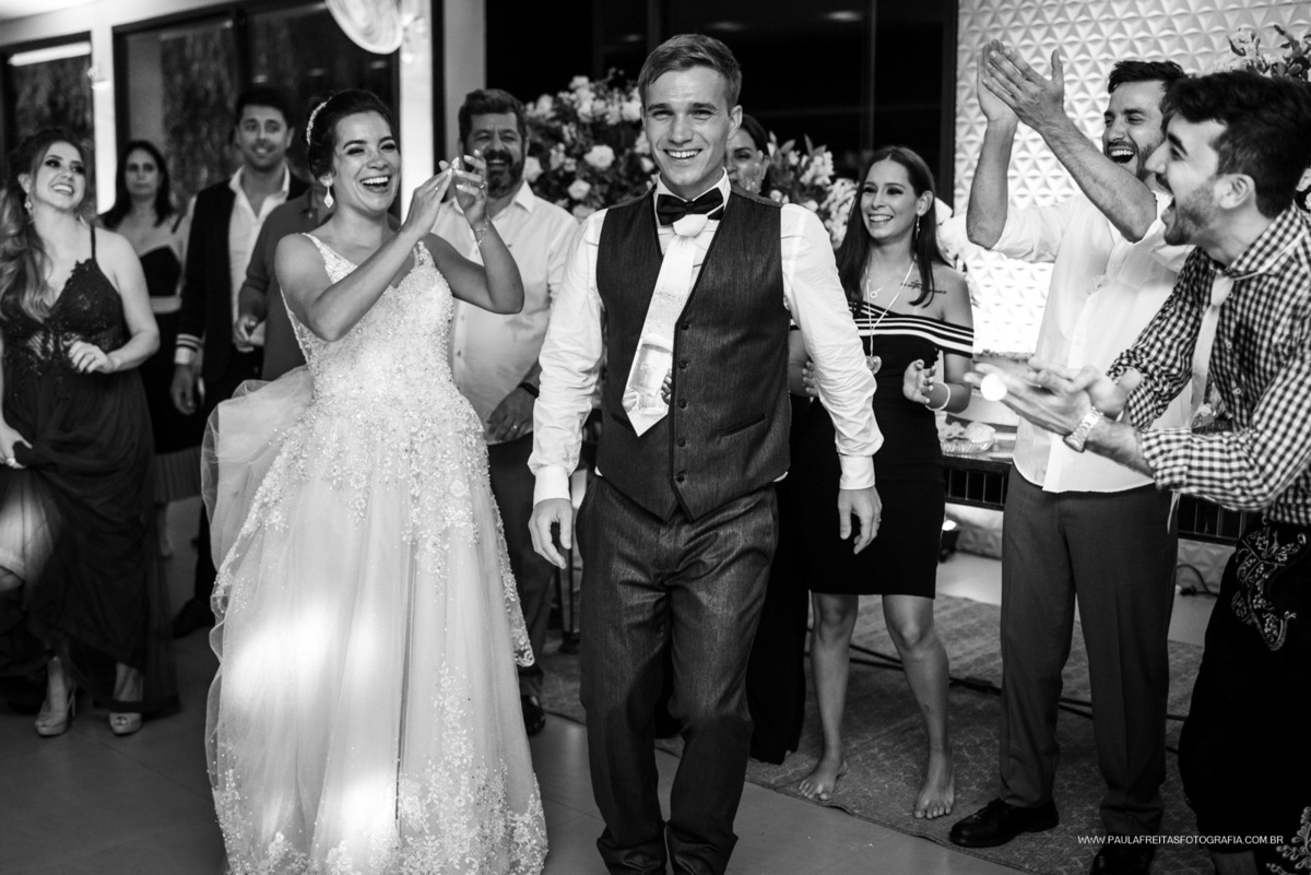 Festa de casamento no Recanto do Bosque