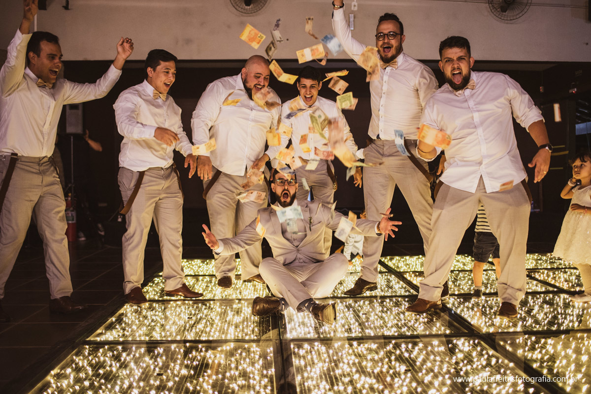 foto de festa de casamento
