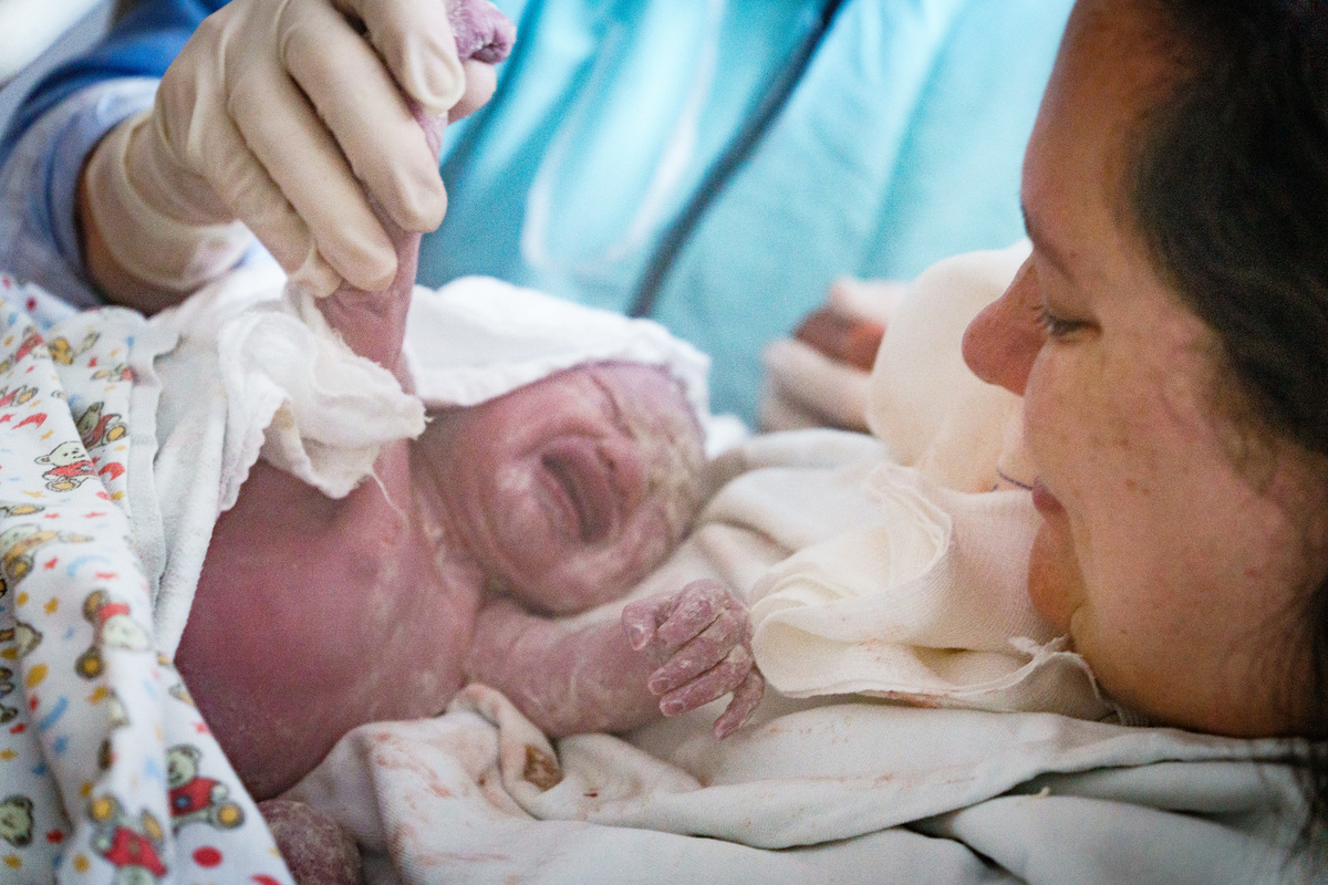 primeiro contato com mamãe