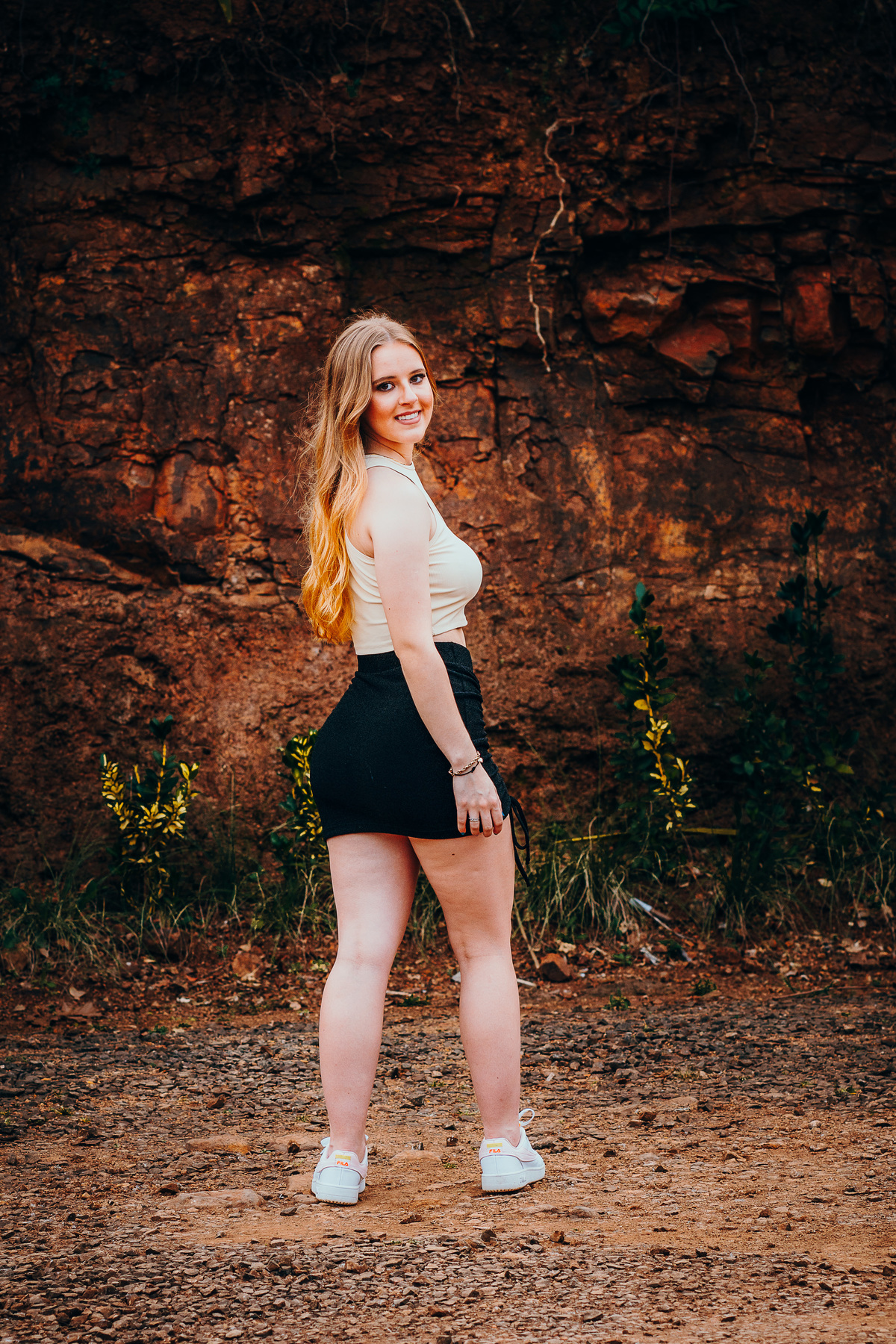 Foto que revela a força e delicadeza da Joana ao mesmo tempo.

