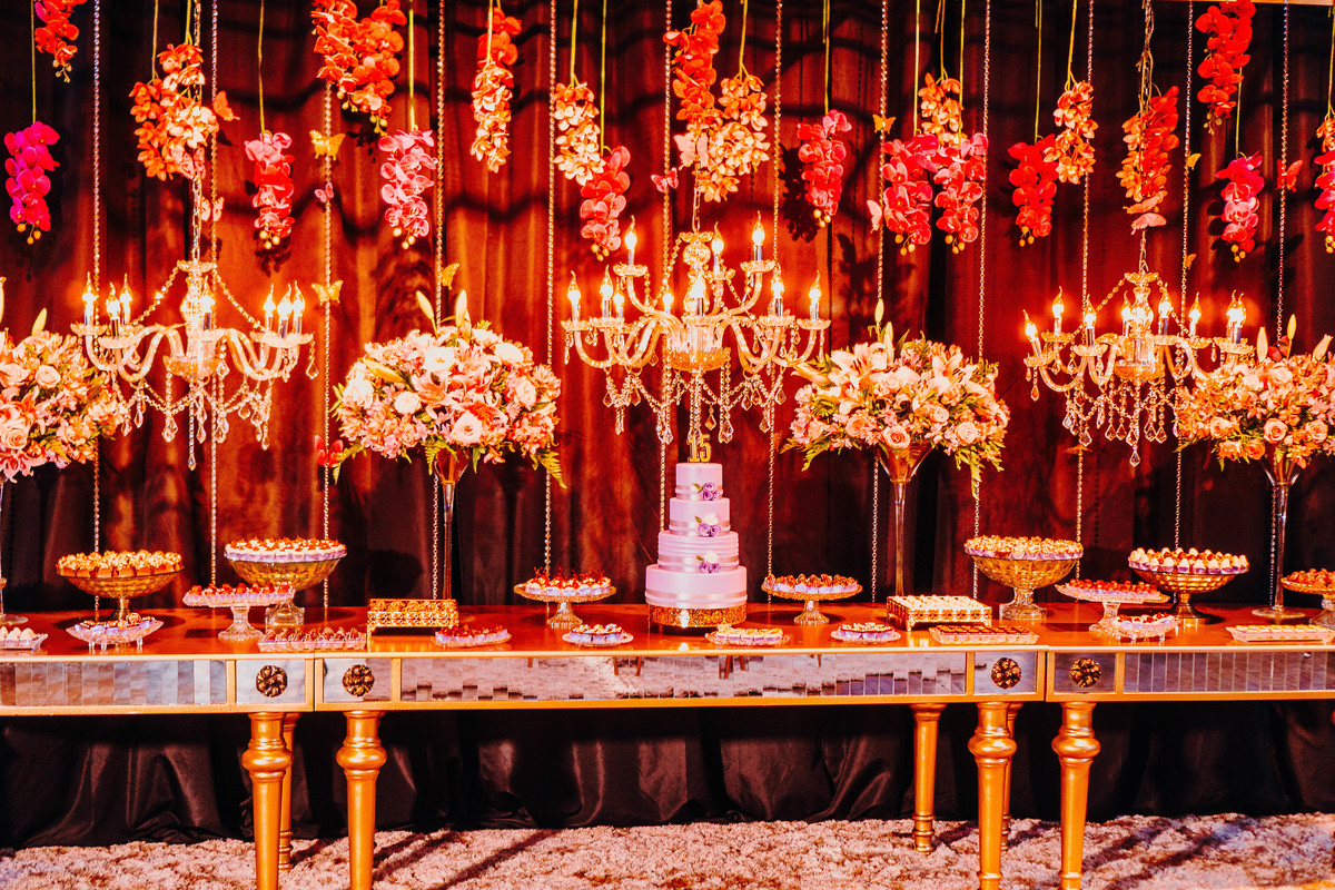 magens de alta qualidade mostrando a decoração perfeita da festa.

