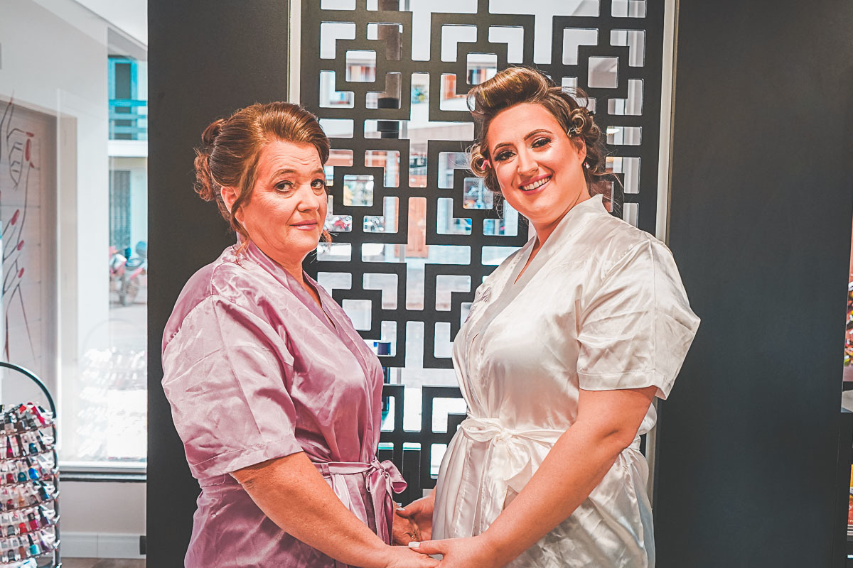 Fotografia do Making Off - Noiva Vitor Trombetta - Casamento Sananduva - RS