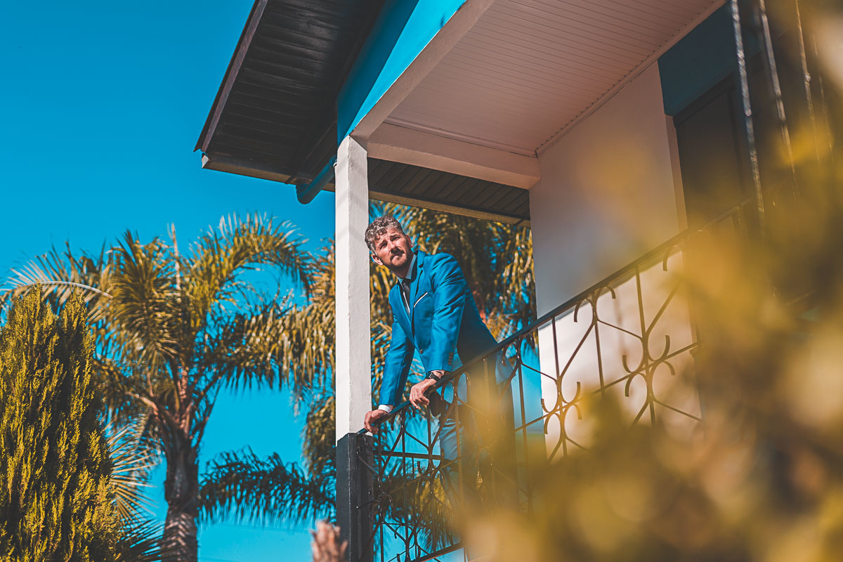 Fotografia do Making Off - Noivo Túlio - Fotos e Vídeo - Vitor Trombetta - Casamento Sananduva - RS