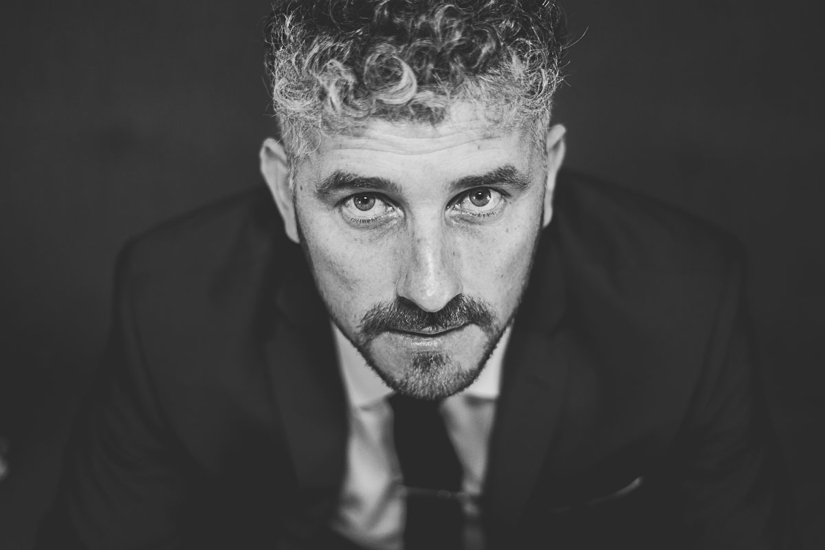 Fotografia do Making Off - Noivo Túlio - Fotos e Vídeo - Vitor Trombetta - Casamento Sananduva - RS