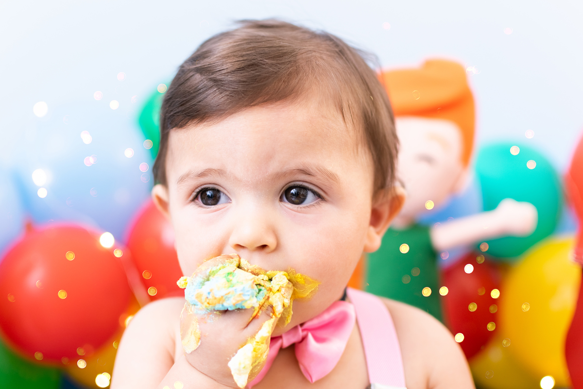 Ensaio Smash The Cake Mundo Bita do Pedro