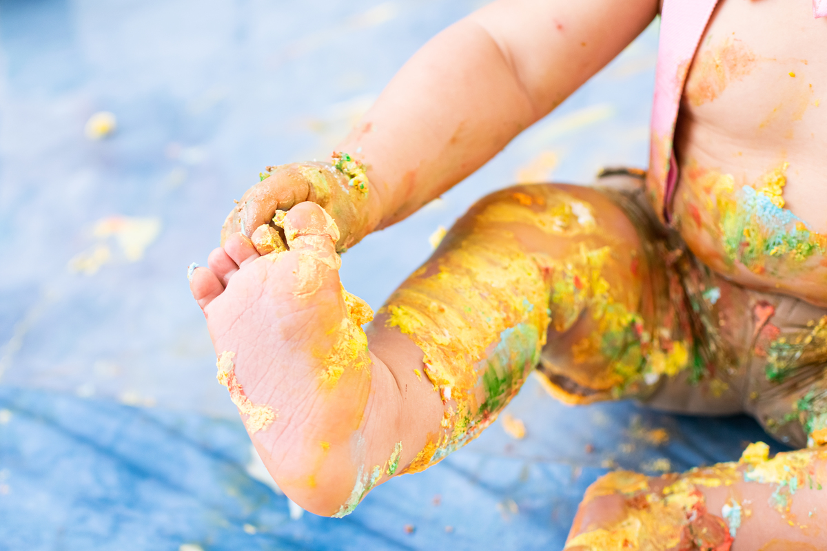 Ensaio Smash The Cake Mundo Bita do Pedro