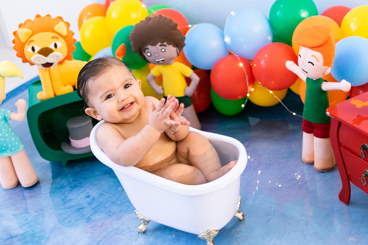 Ensaio Smash The Cake Mundo Bita do Pedro