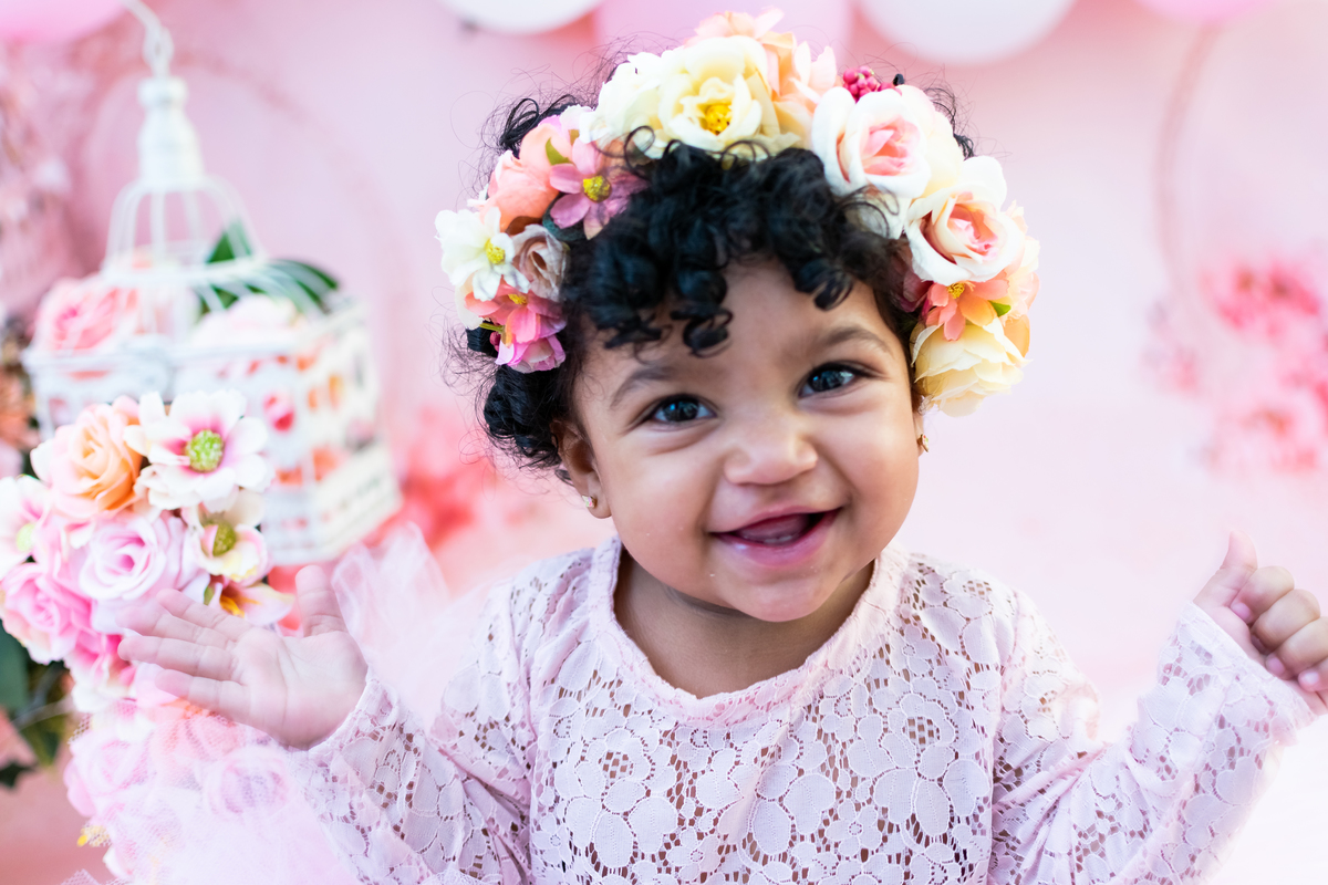 Ensaio Smash The Cake da Isadora