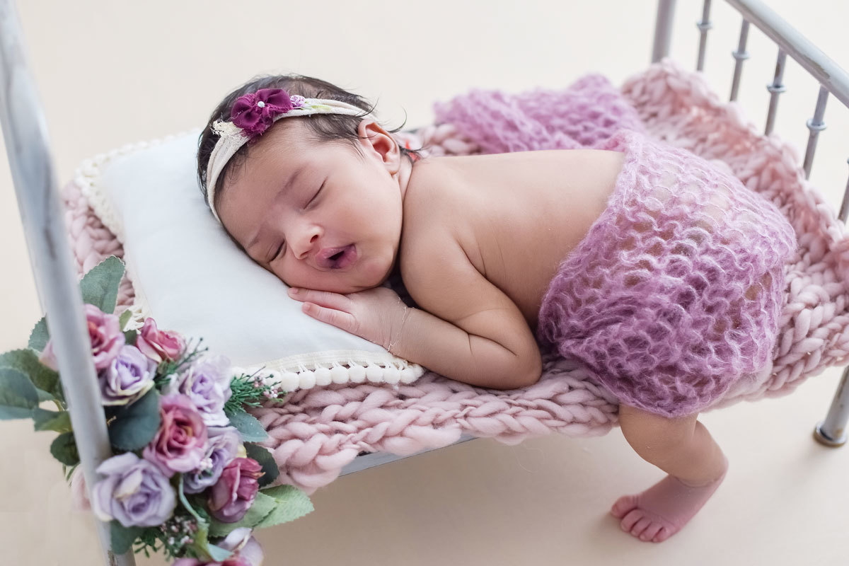 estudio de newborn em osasco da pequena Isabella