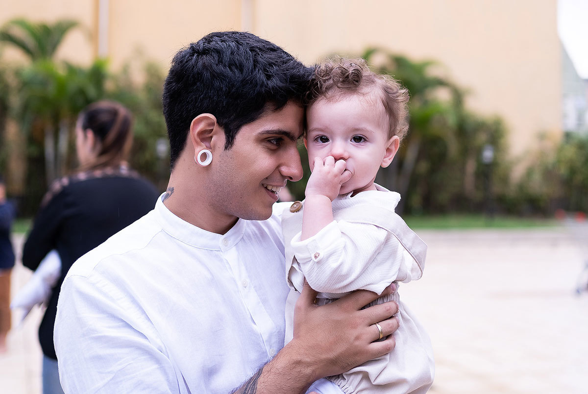Ensaio de aniversário de 1 ano em Osasco do Benjamin