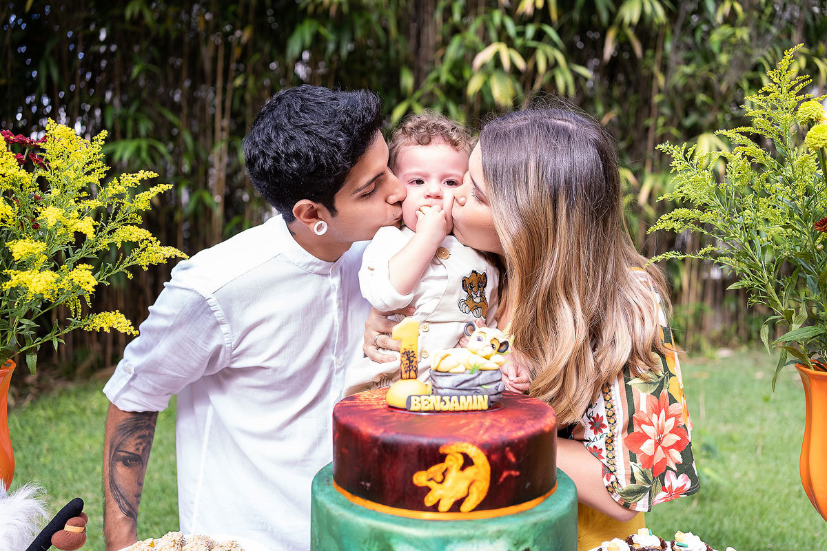 Ensaio de aniversário de 1 ano em Osasco do Benjamin