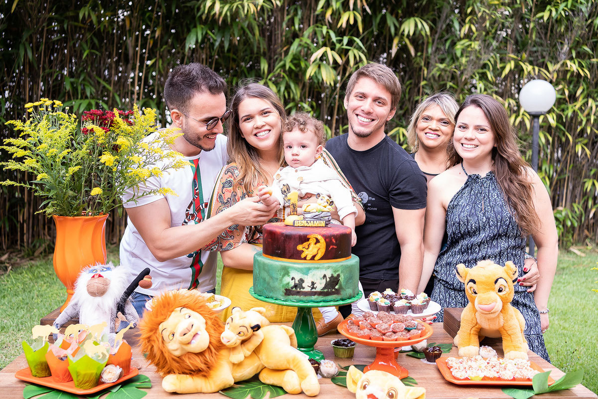 Ensaio de aniversário de 1 ano em Osasco do Benjamin