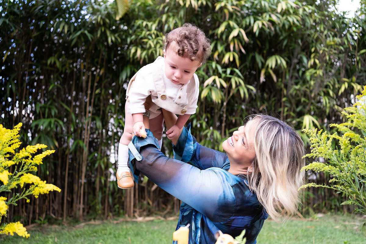 Ensaio de aniversário de 1 ano em Osasco do Benjamin