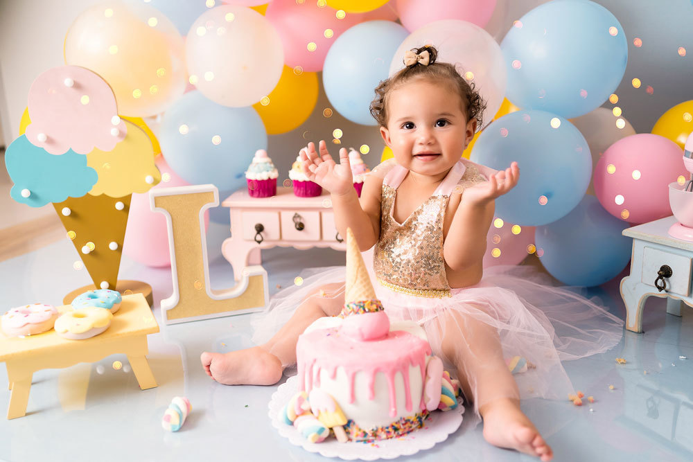 Smash The Cake Jardim Encantado - Vanessa Durazzo Fotógrafa de Gestante, Crianças e Newborn