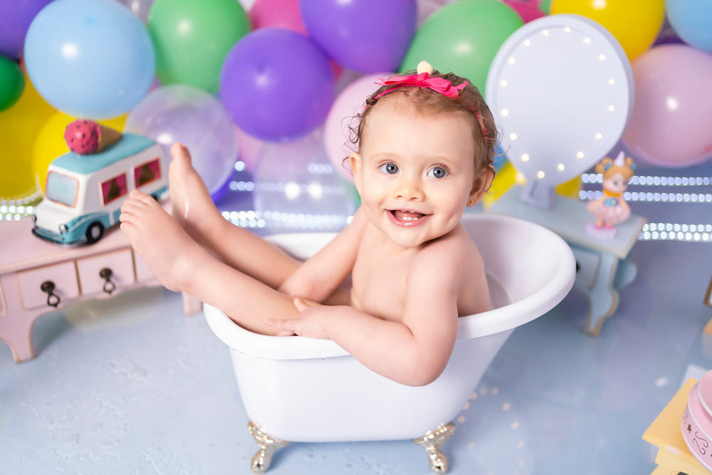 ensaio fotográfico smash the cake - Vanessa Durazzo