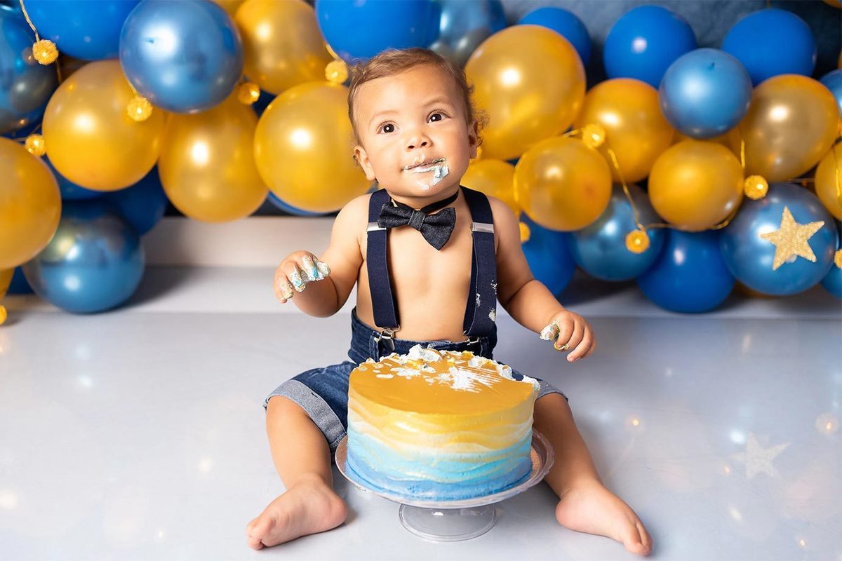 Smash the Cake Simples - Vanessa Durazzo fotografa de newborn gestante e crianças