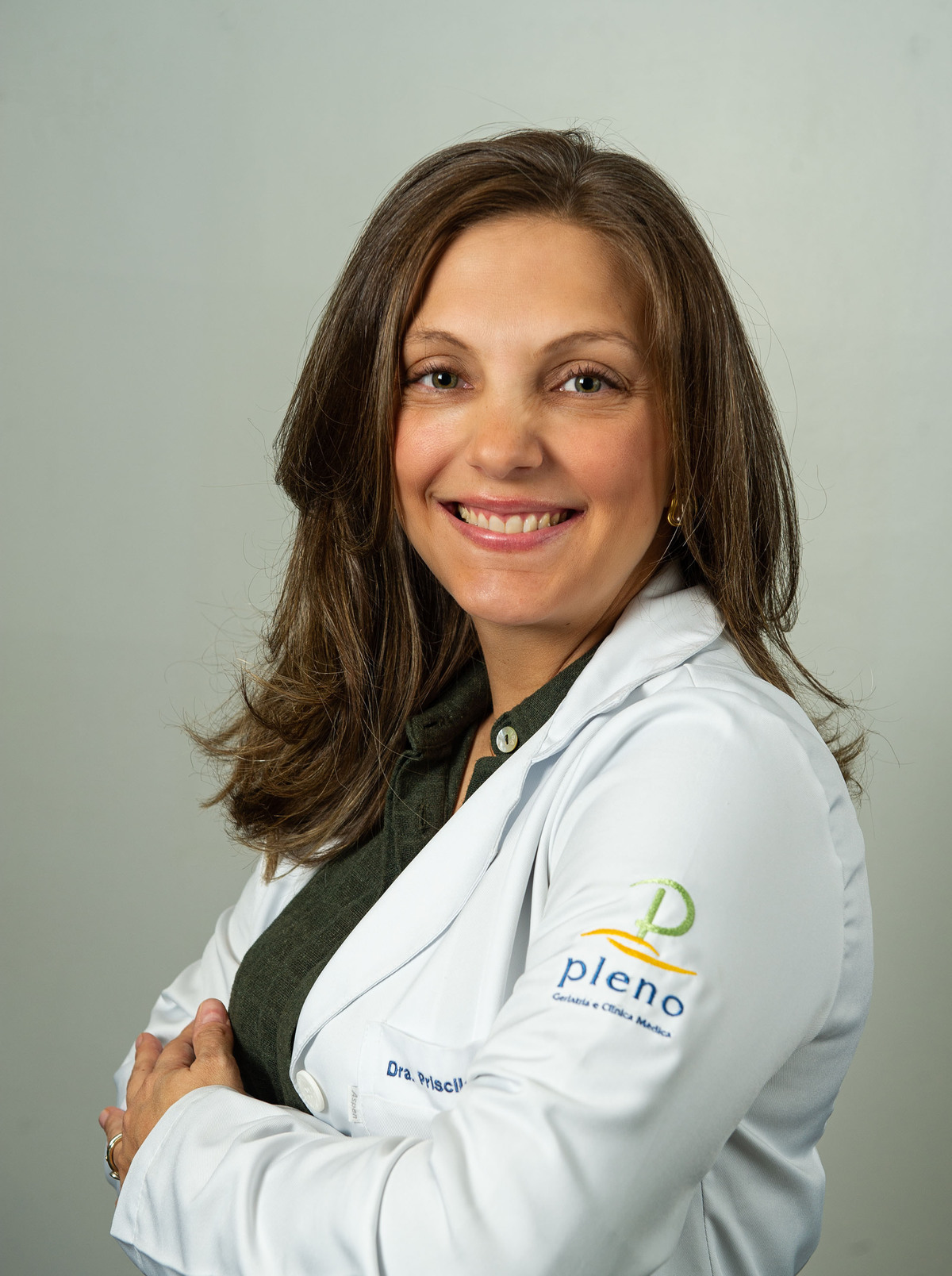 Retrato de Médica Geriátrica realizada em Clínica