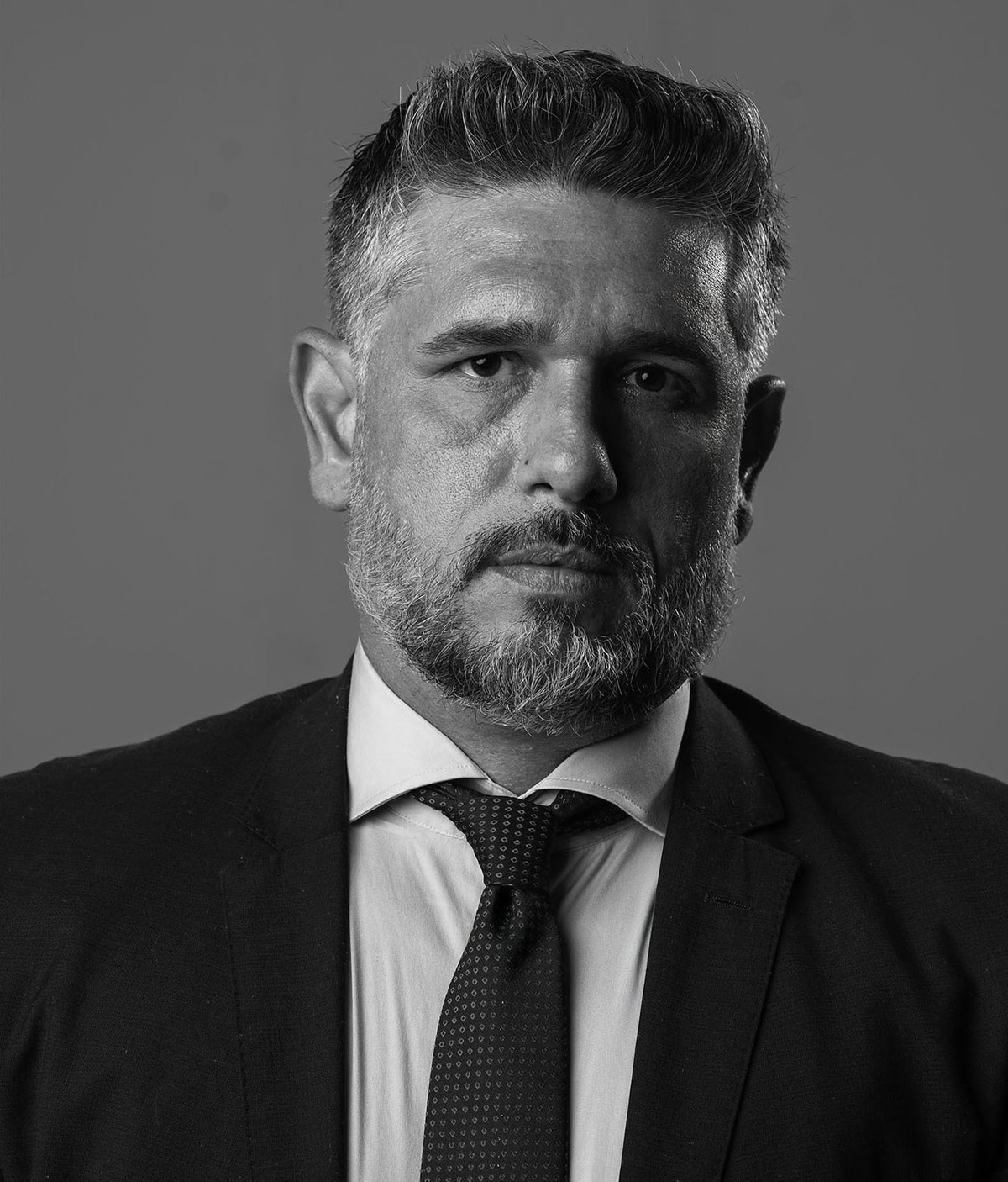 Retrato de Advogado realizado em estudio fotográfico