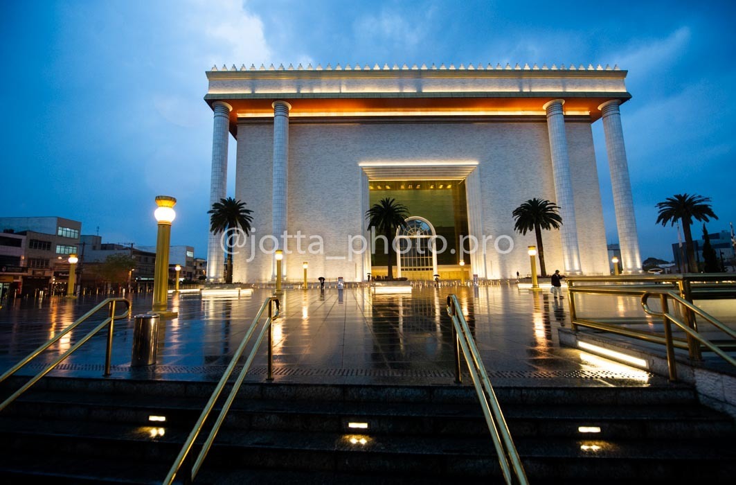 O Templo do Salomão  - SP - Fotografia da fachada