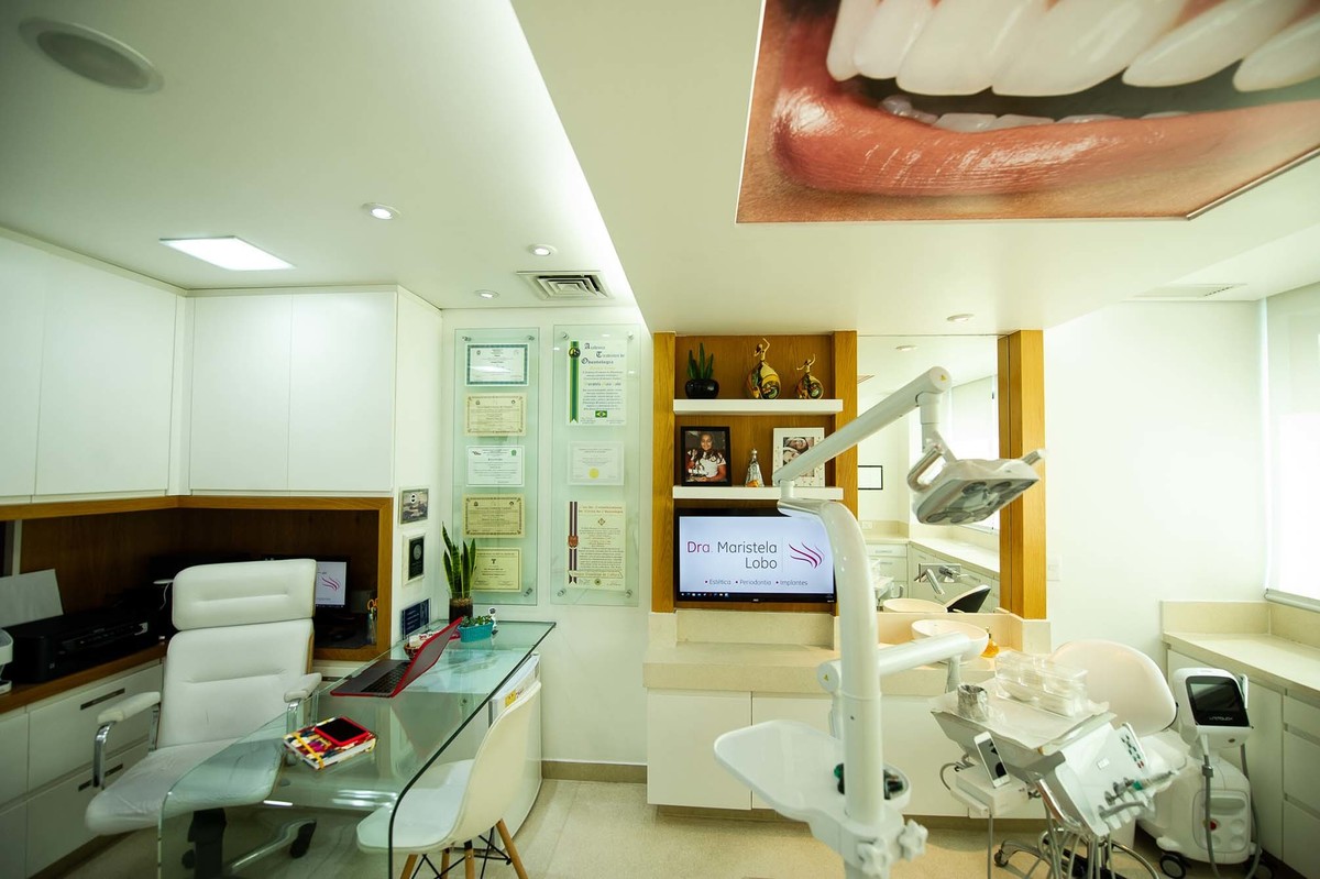 Fotografia de ambientes - Consultório Odontológico da Dra em Maristela Lobo em Moema - SP
