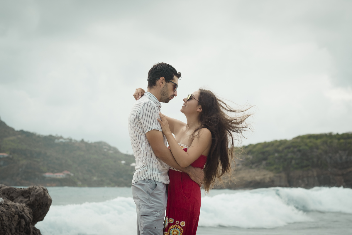 sesión de fotos playa caribe, saint barths, fotografo de bodas la paz bolivia 