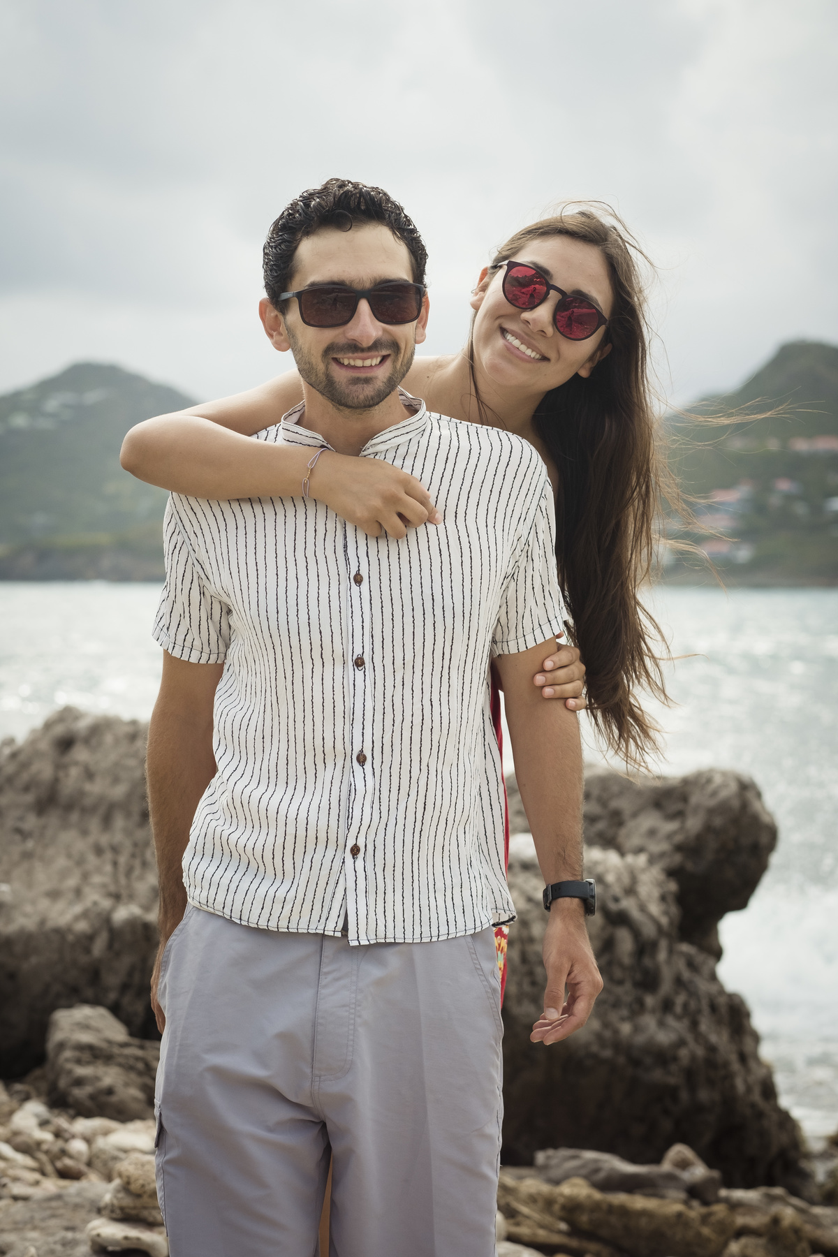 sesión de fotos playa caribe, saint barths, fotografo de bodas la paz bolivia 