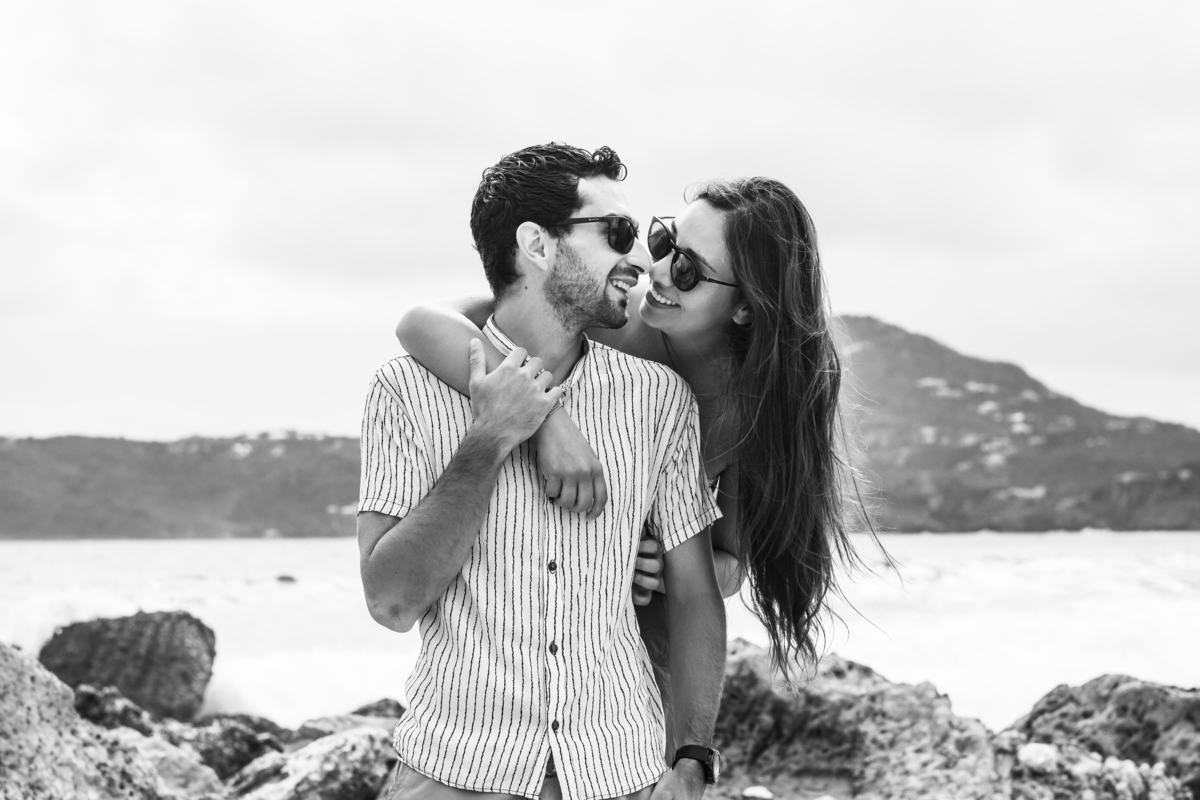 sesión de fotos playa caribe, saint barths, fotografo de bodas la paz bolivia 