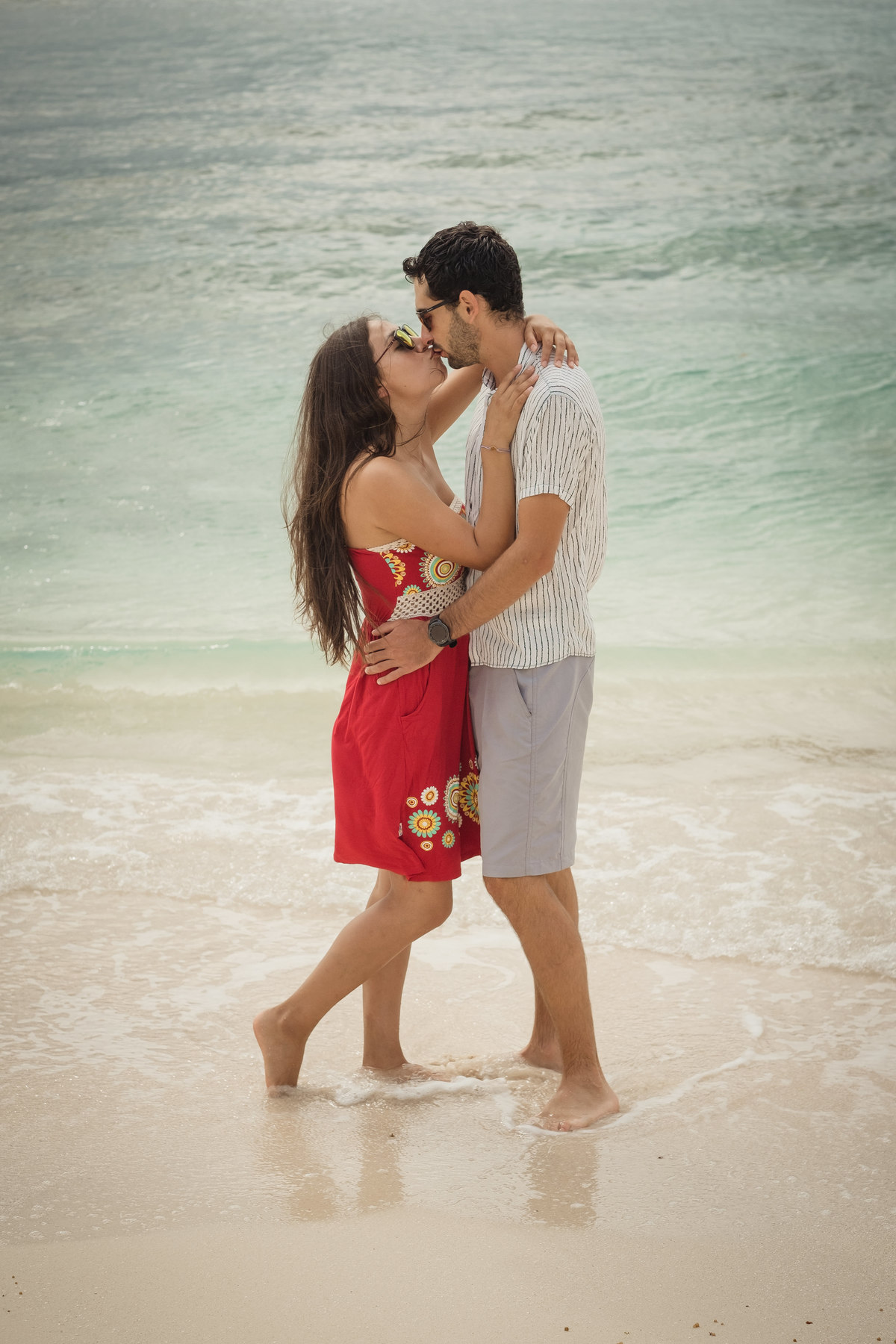 sesión de fotos playa caribe, saint barths, fotografo de bodas la paz bolivia 