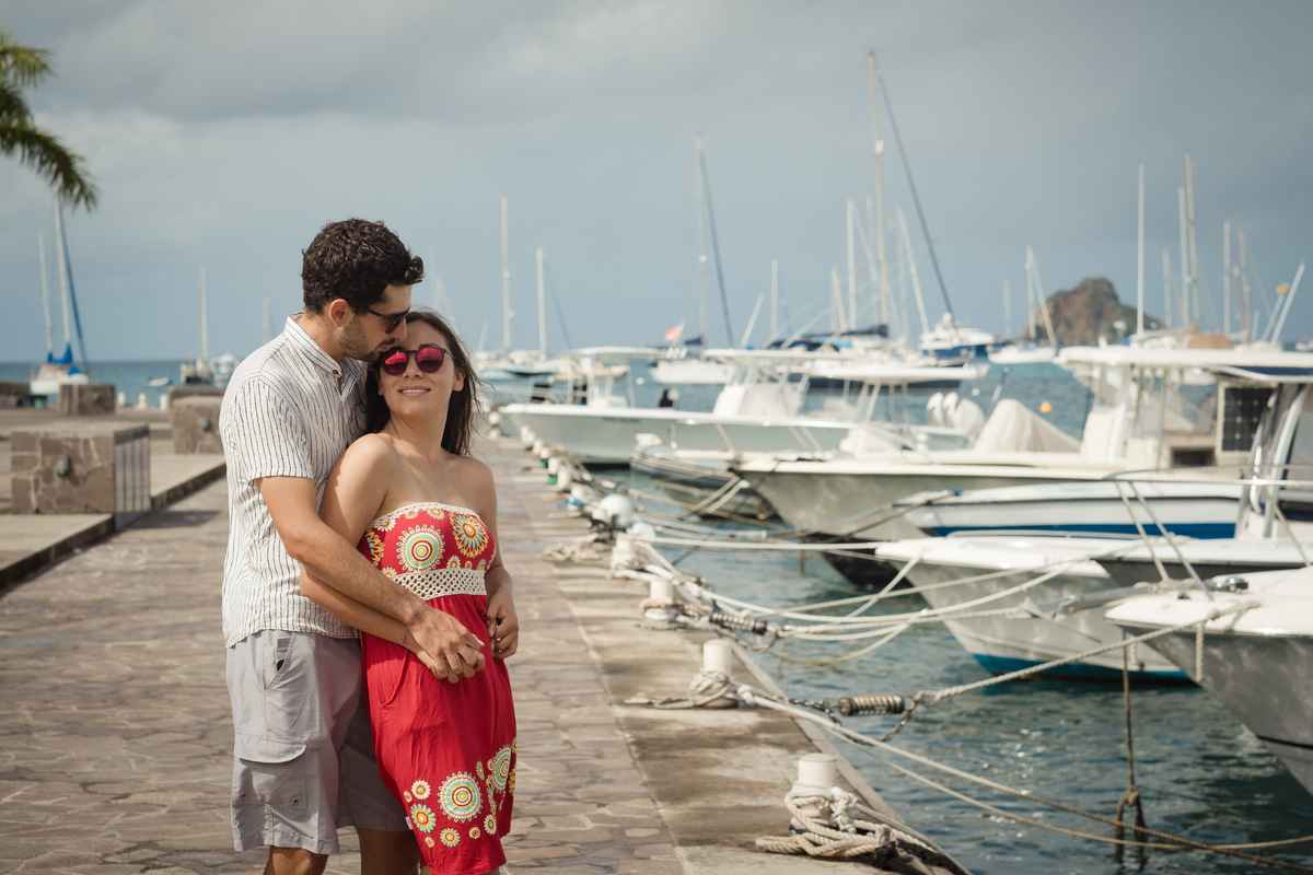 sesión de fotos playa caribe, saint barths, fotografo de bodas la paz bolivia 