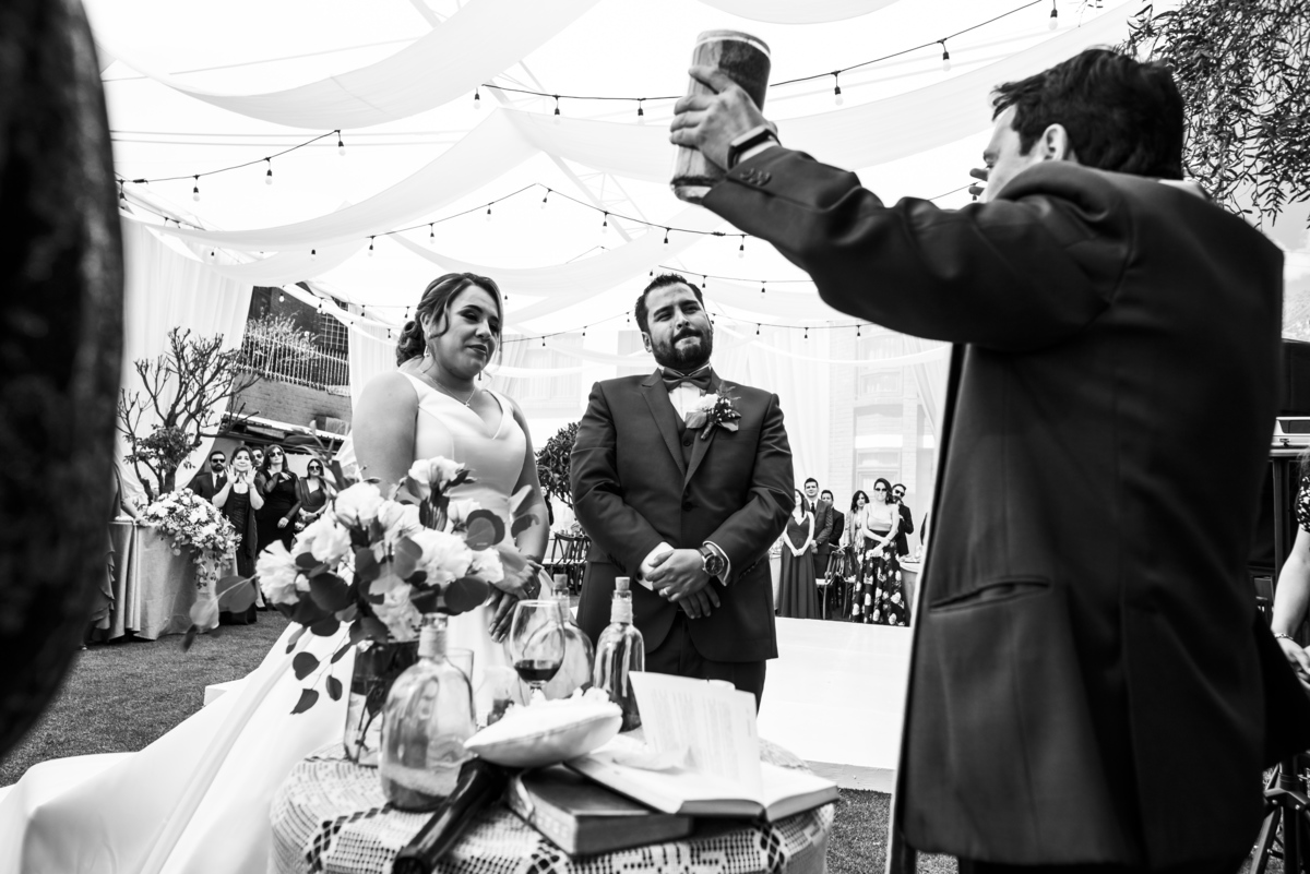 Boda de jardin intima en casa la paz bolivia, fotografode bodas la paz bolivia 