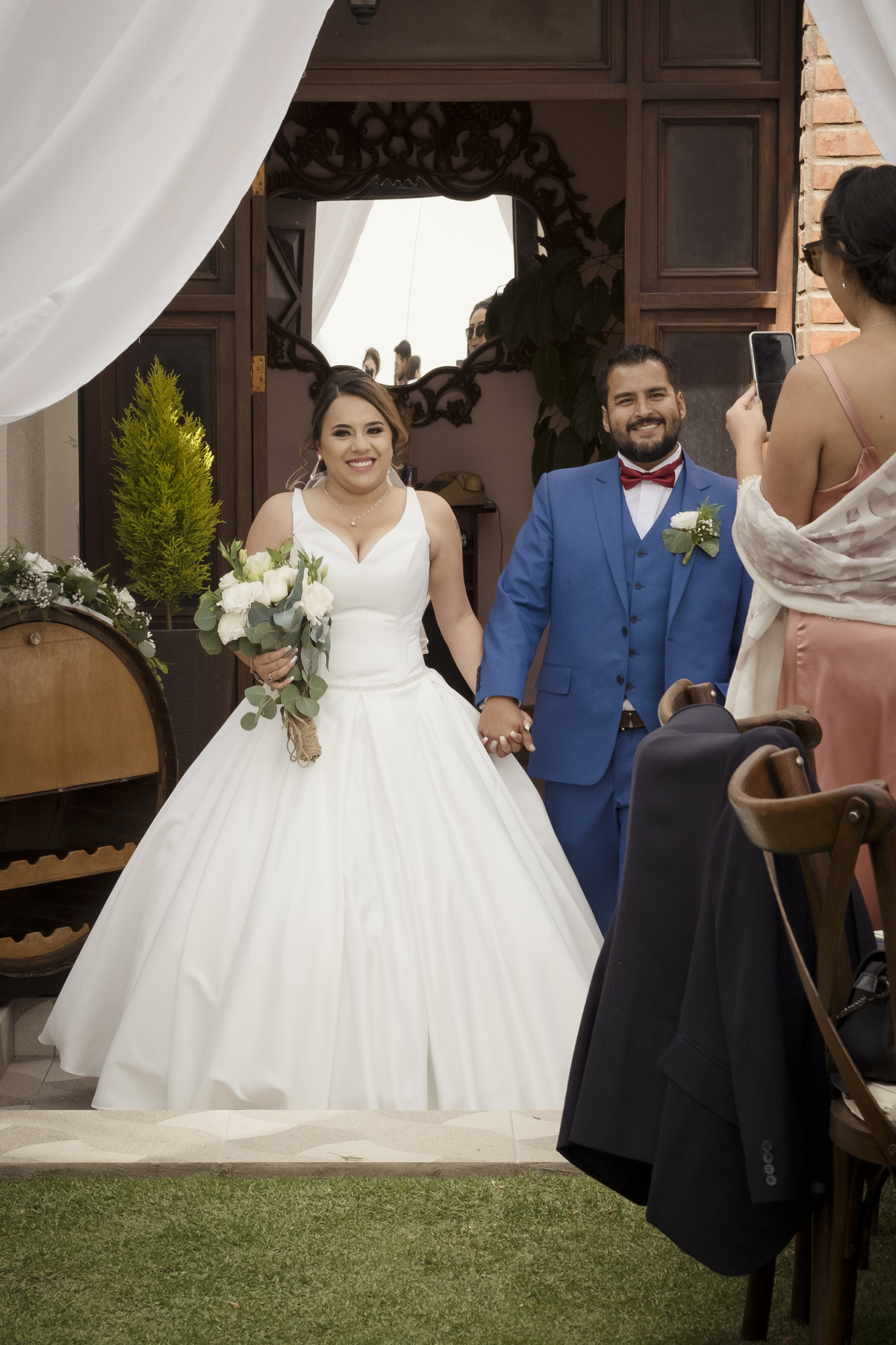 Boda de jardin intima en casa la paz bolivia, fotografode bodas la paz bolivia 