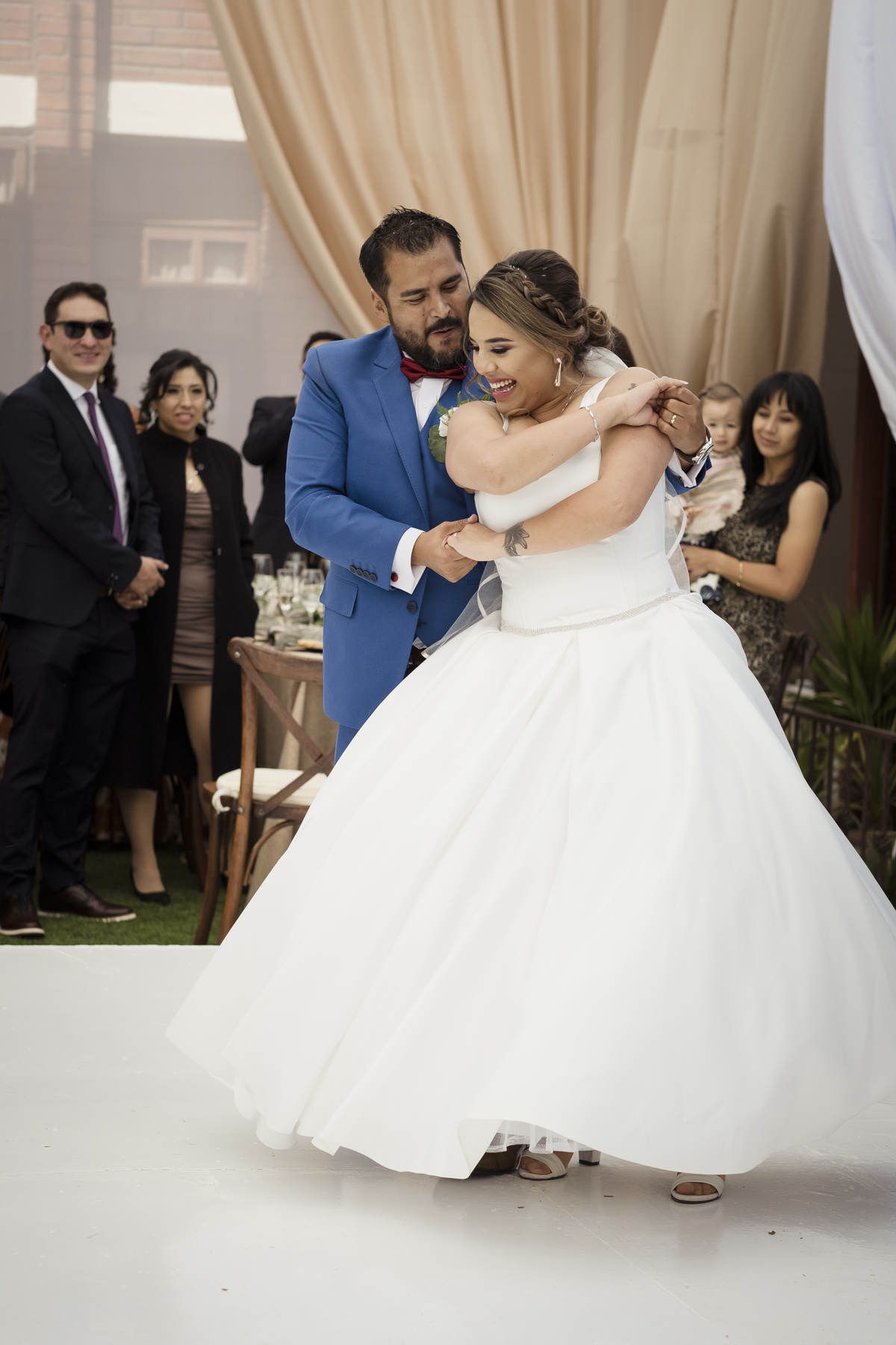 Boda de jardin intima en casa la paz bolivia, fotografode bodas la paz bolivia 