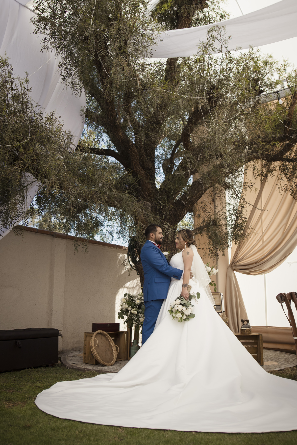 Boda de jardin intima en casa la paz bolivia, fotografode bodas la paz bolivia 