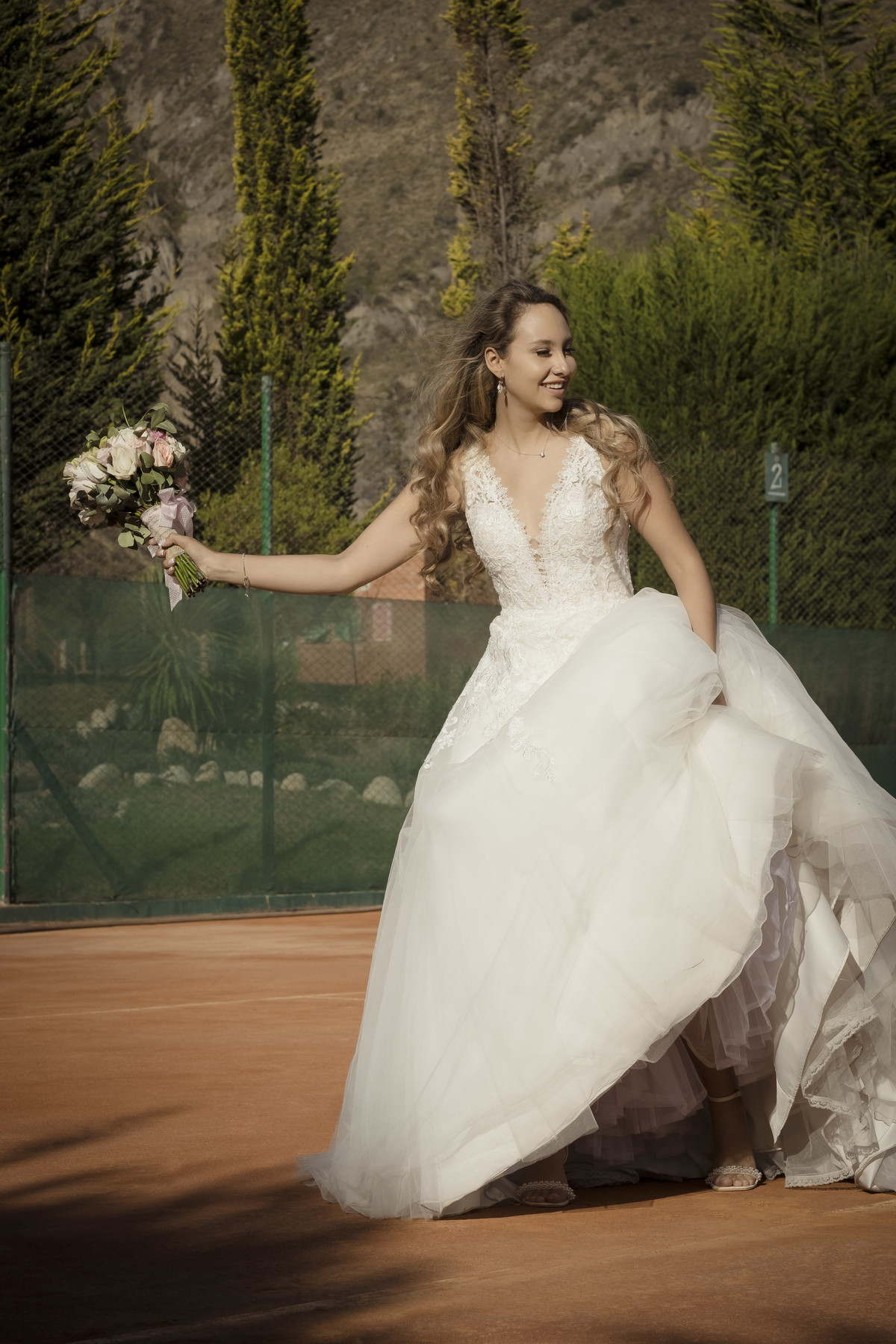 Fotografía de bodas, La Paz Bolivia, Tenis Huajchilla