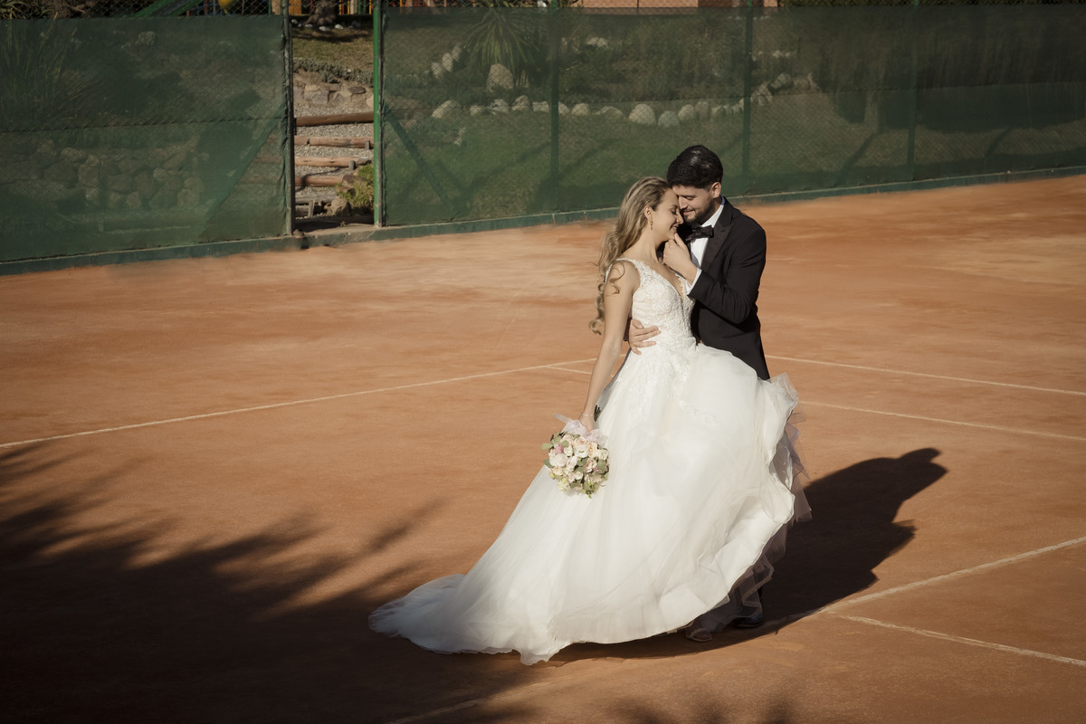 Fotografía de bodas, La Paz Bolivia, Tenis Huajchilla