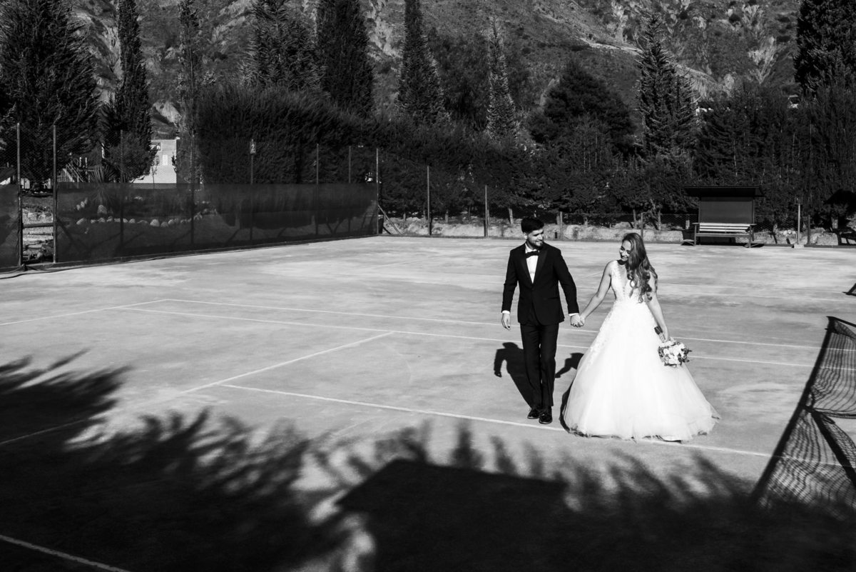 Fotografía de bodas, La Paz Bolivia, Tenis Huajchilla