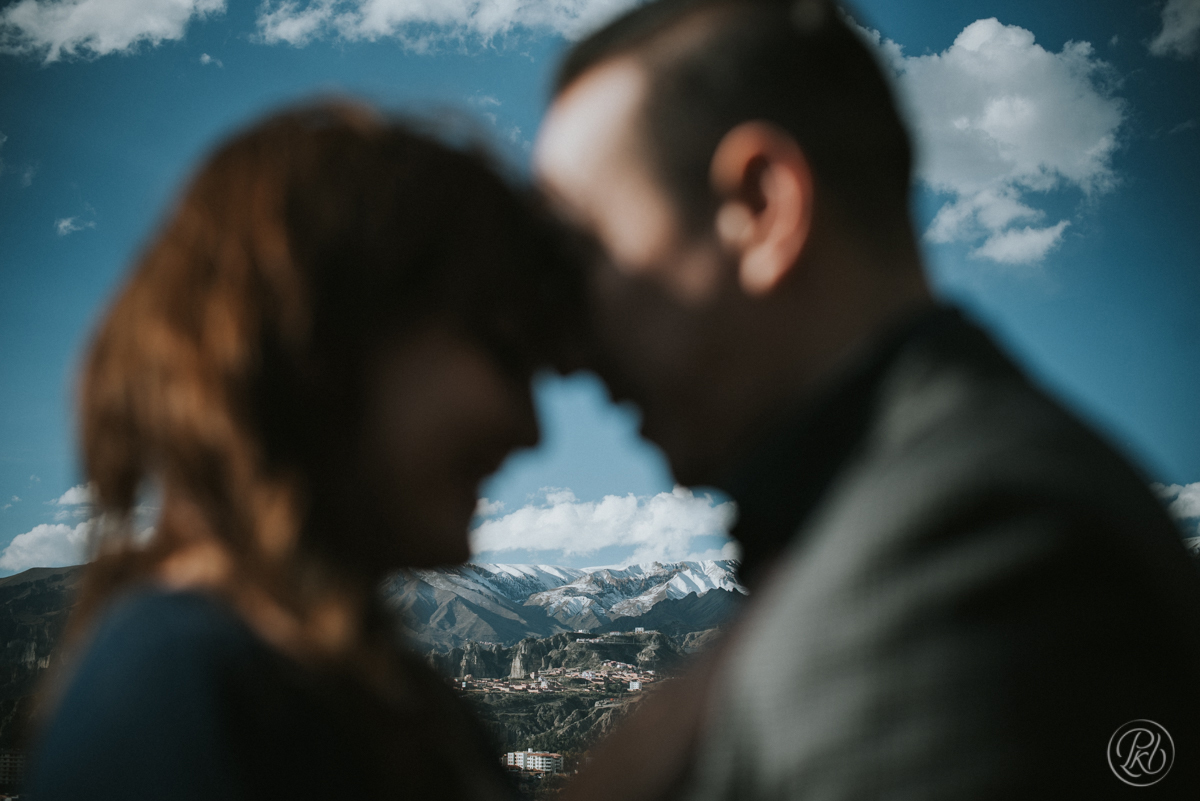 Pkl fotografia, fotografia de bodas La Paz Bolivia, sesion de pareja bosque invierno montañas
